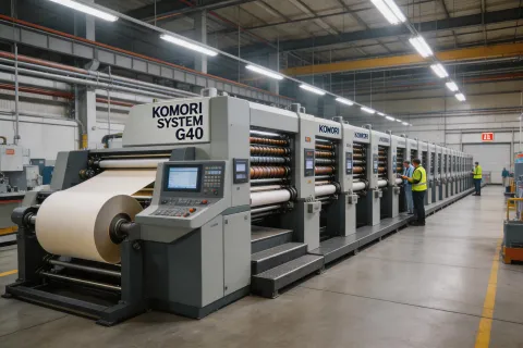 System G40 web offset press