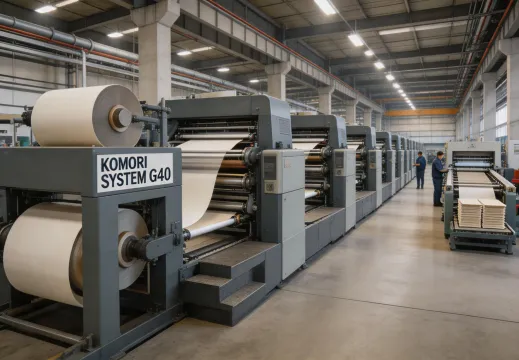 Publication book printing plant with System G40 web press line